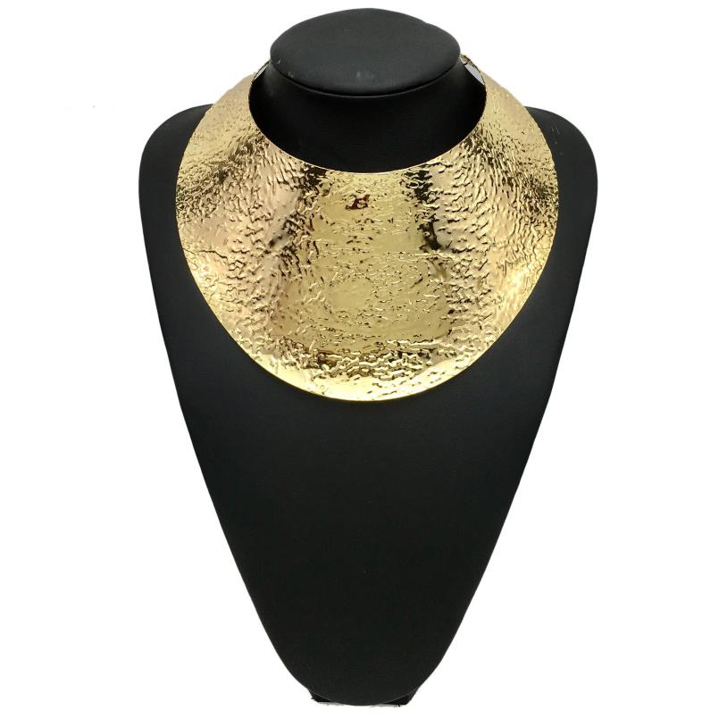 Vintage Firm Plain Choker Necklace