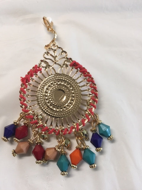Bead Clips Mixed Earrings