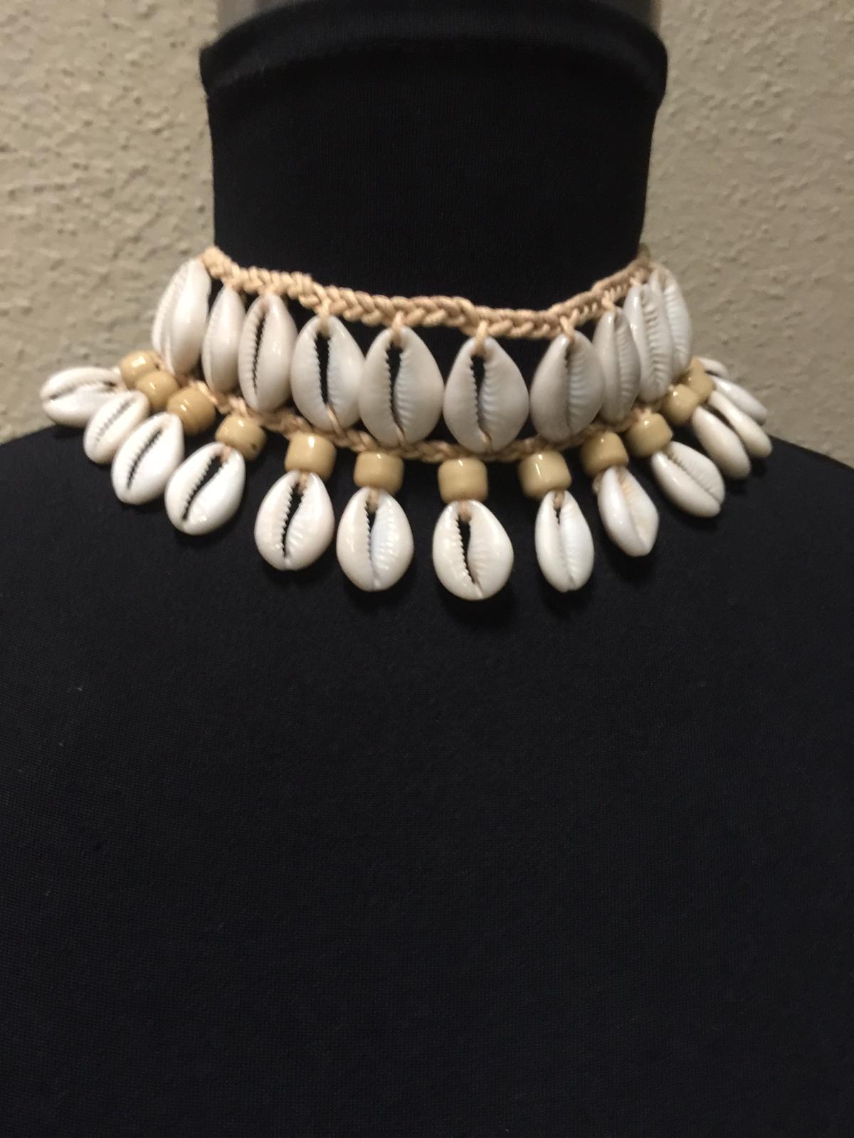 Cowry Choker Necklace