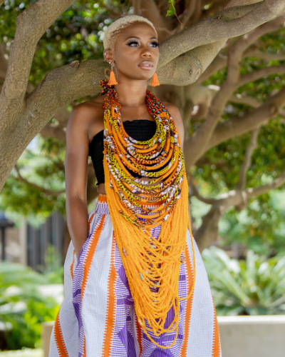 Fabric Necklaces