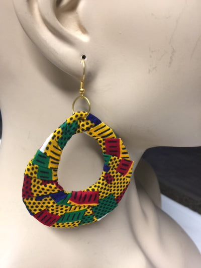 Fabric Koso Earrings