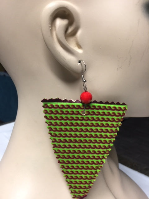 Fabric Wrap Earrings