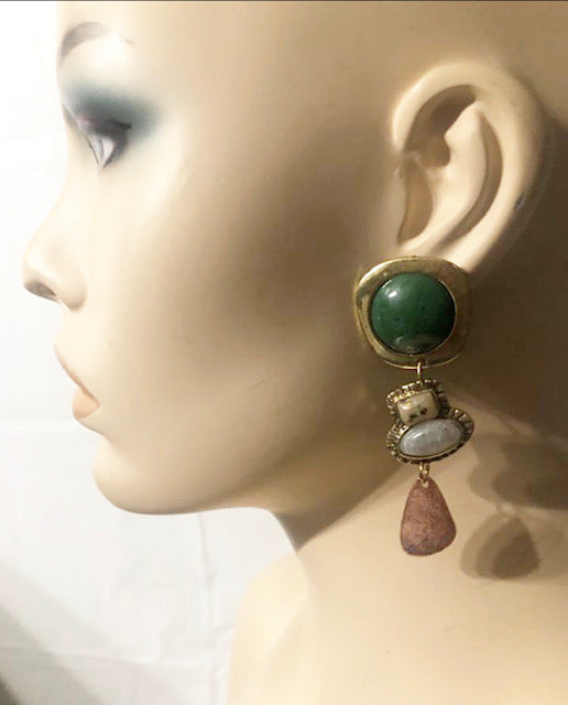 Kaka Costume Earrings