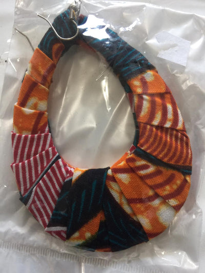 Fabric Koso Earrings