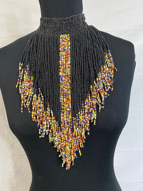 Bead Vee Necklace