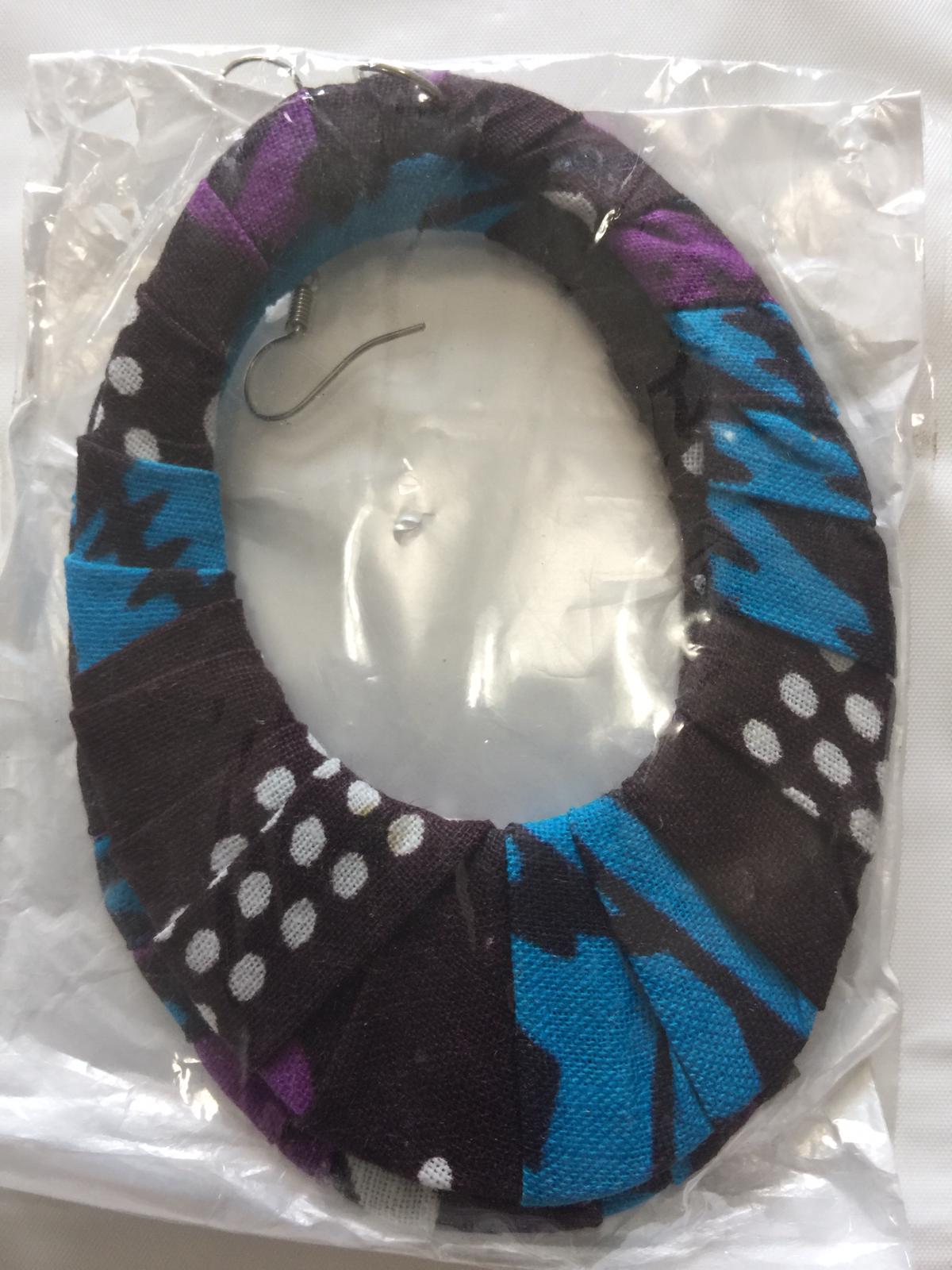Fabric Koso Earrings