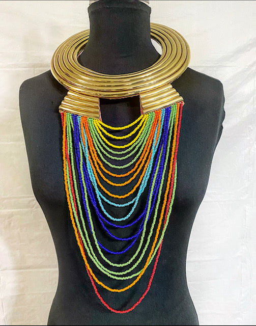 Zulu Cape African Necklace