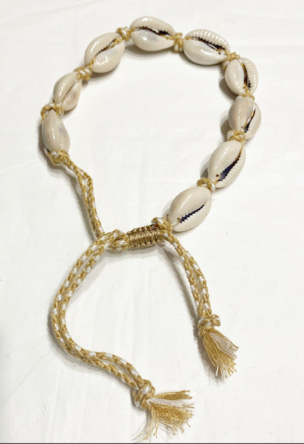 Cowry Shells Knotted Anklet