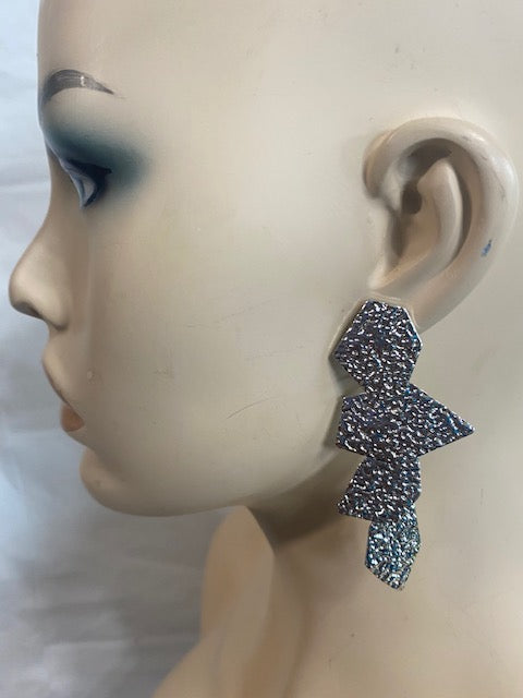 Leaf Silver Earrings