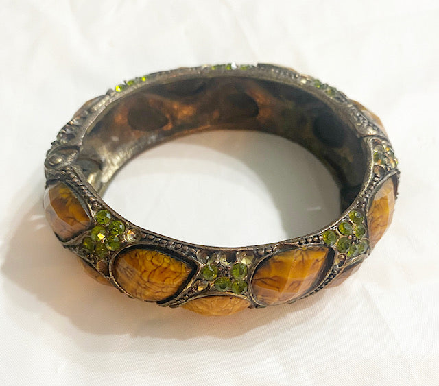 Stoned Wood Bangle