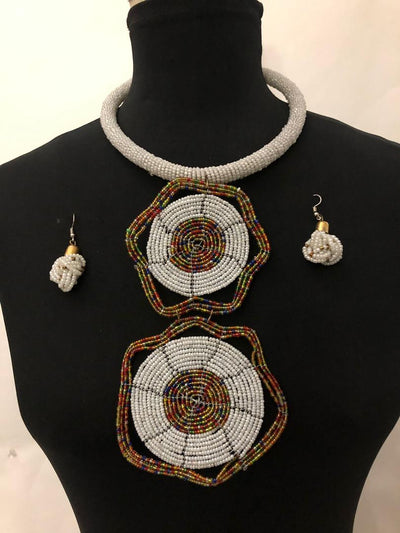 Maasai Necklaces and Earrings