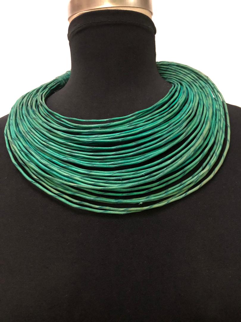 Leather Strands Medium Necklace