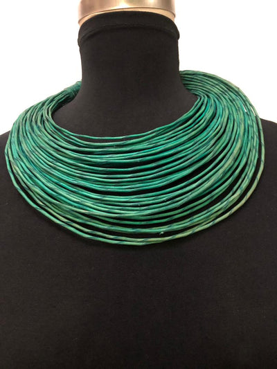 Leather Strands Medium Necklace