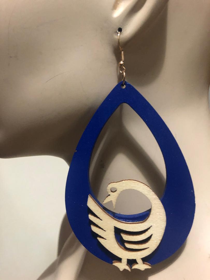 The Bird Traditional Earrings