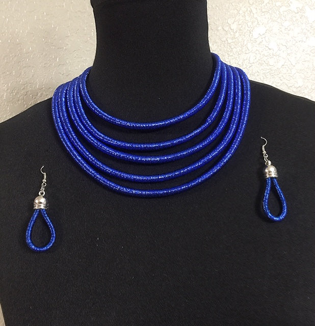 Flex Costume Necklace and Earrings