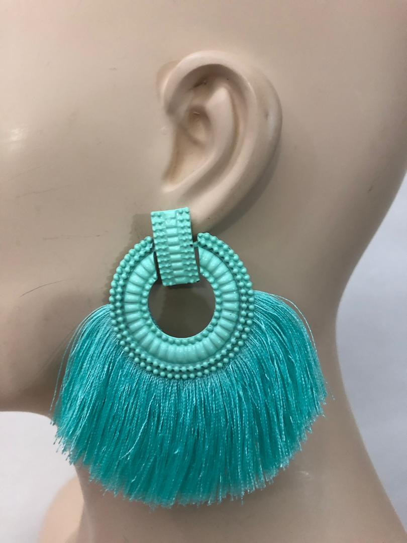 Matted Fringe Earrings