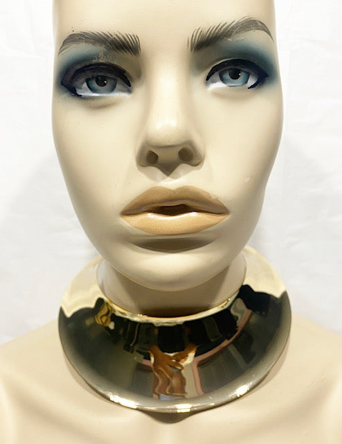 Vintage Firm Open Choker Necklace