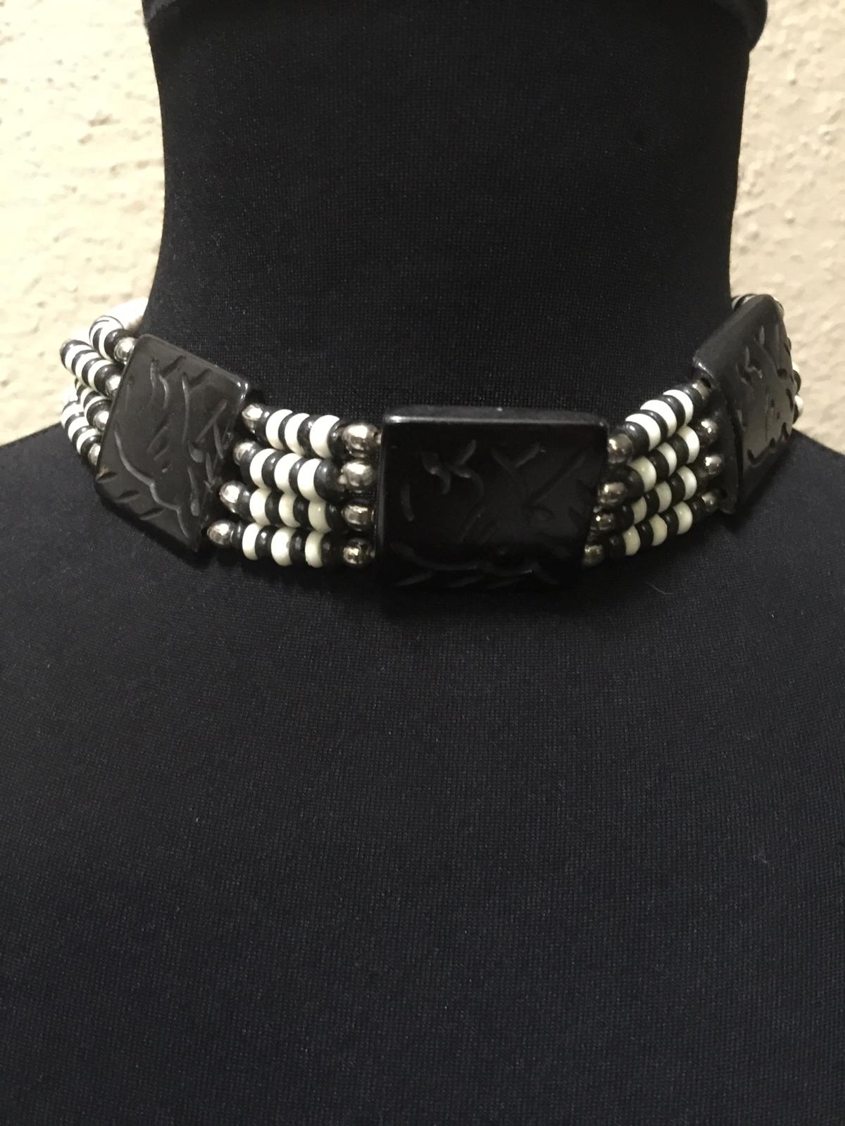 Buffalo Bone Choker Necklaces