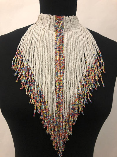 Bead Vee Necklace