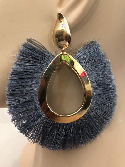 Circle Fringe Earrings
