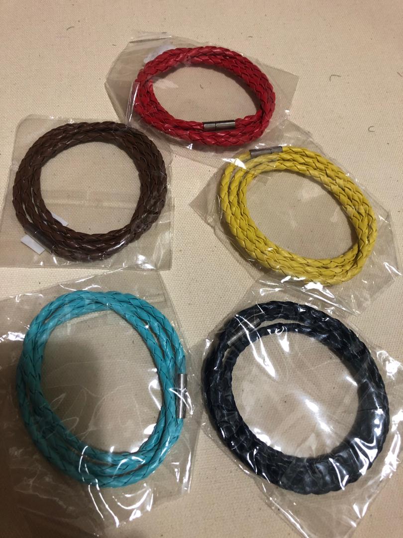 Flex Leather Rope Bracelet