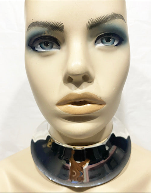 Vintage Firm Open Choker Necklace