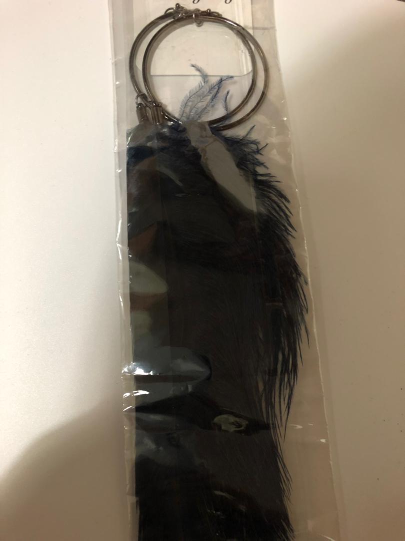 Long Feather Earrings