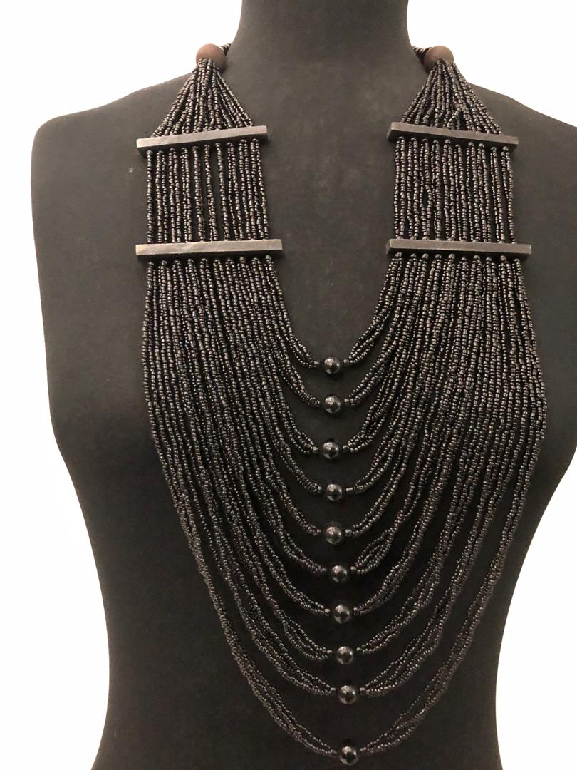 Bead Heart Necklace
