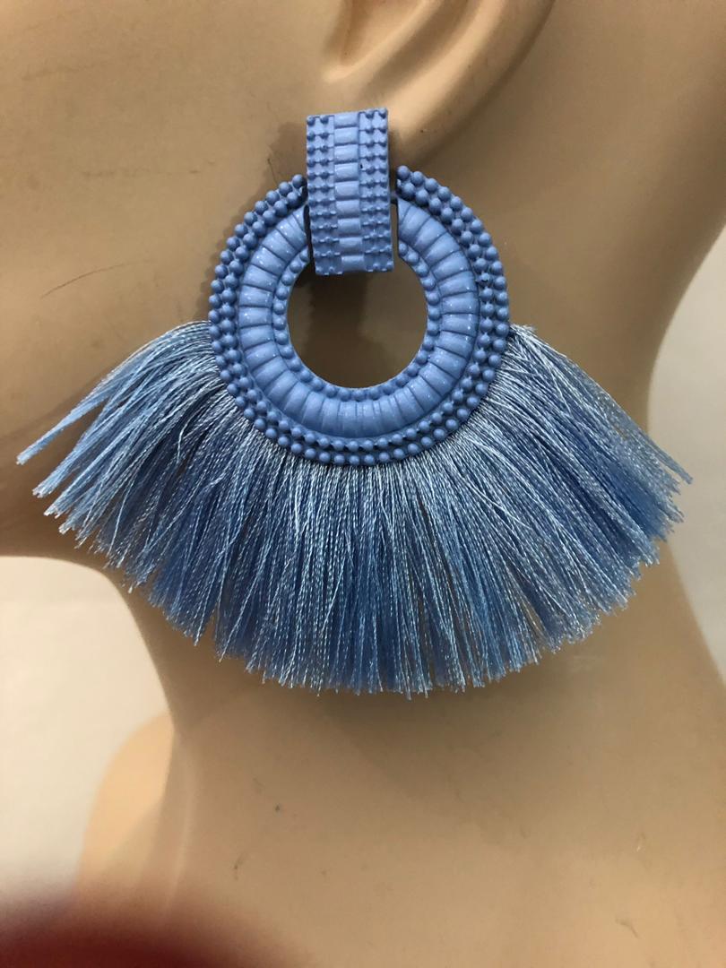 Matted Fringe Earrings