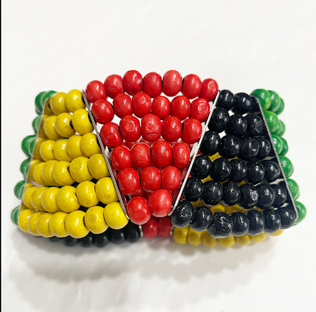 Multi Elastic Seeded Bracelet
