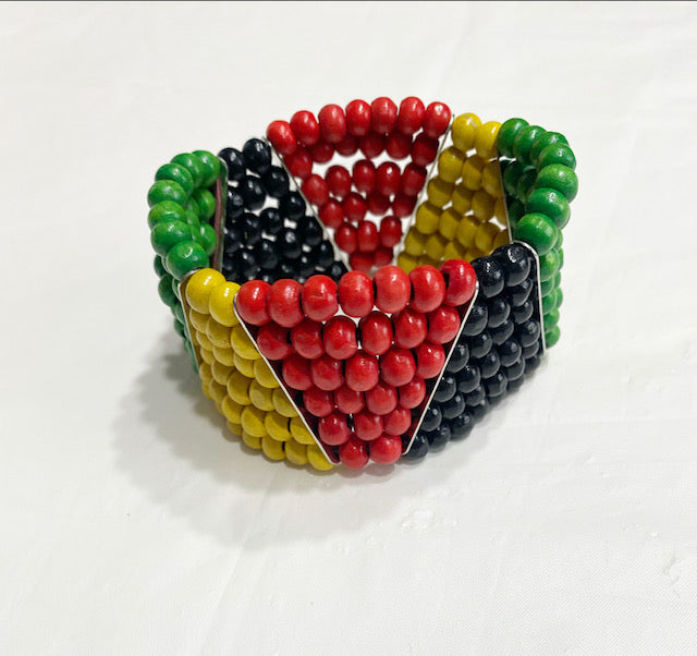Multi Elastic Seeded Bracelet