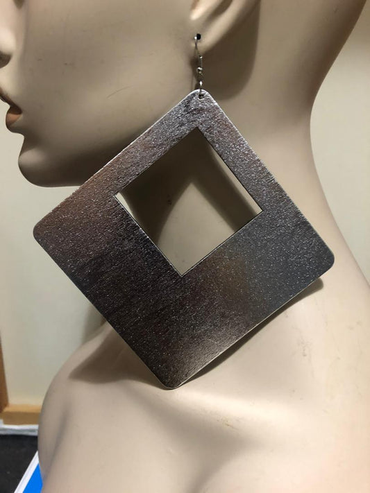 Stand Out Bold Square Earrings