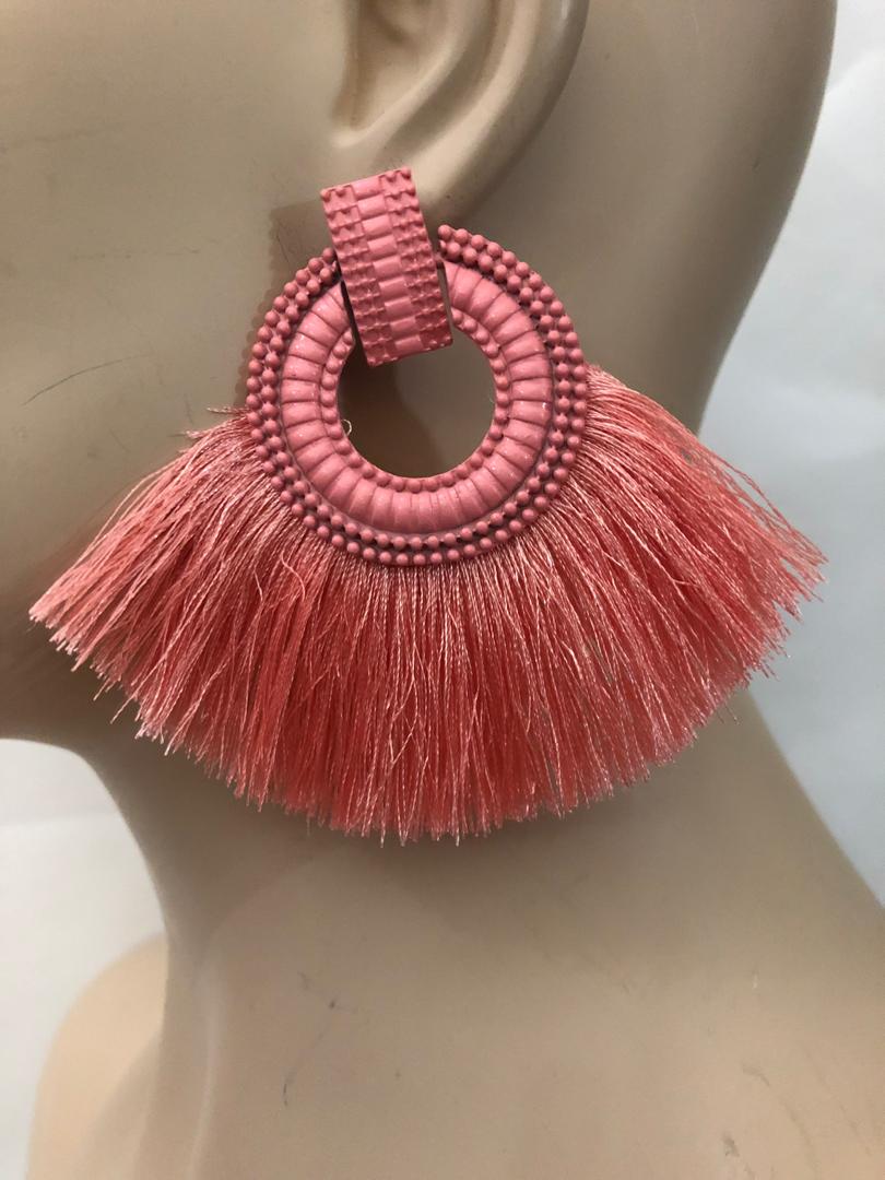 Matted Fringe Earrings