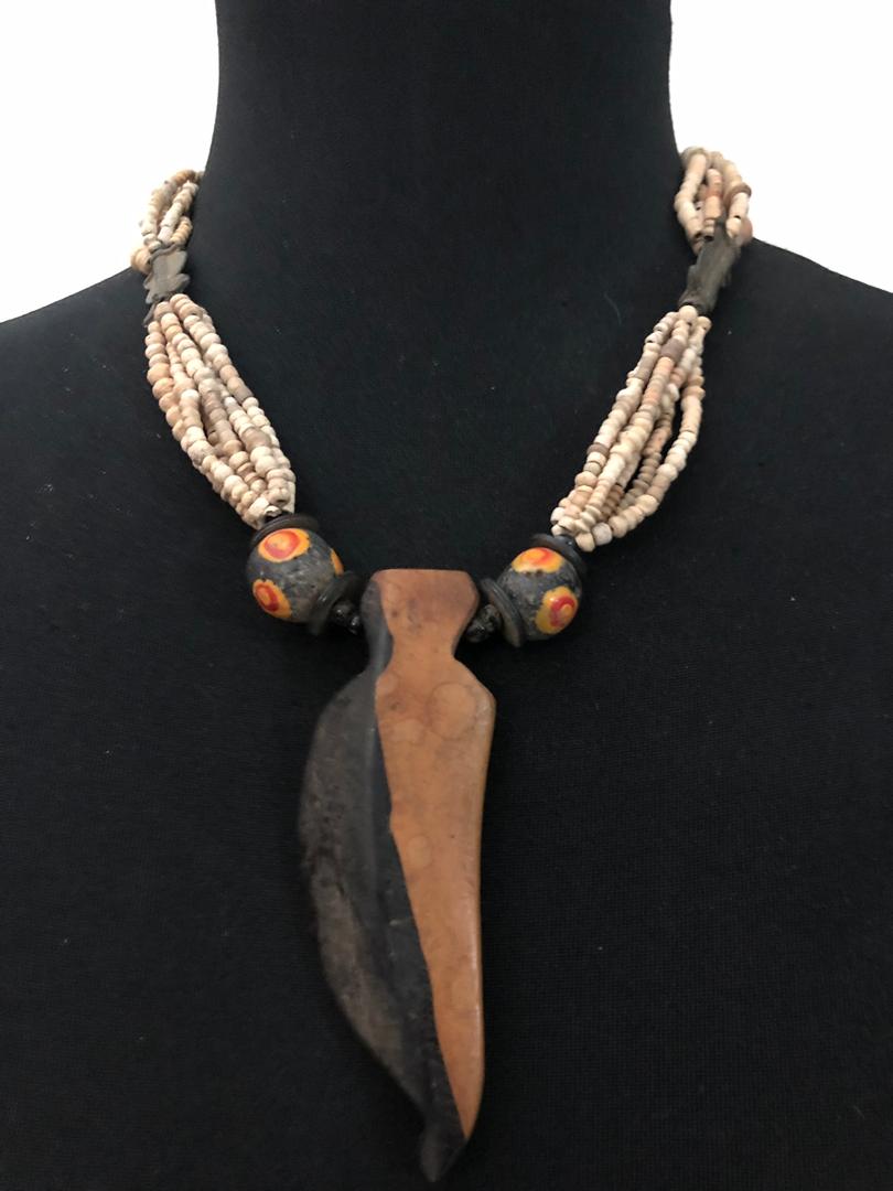 Cream Seed Bead Necklace
