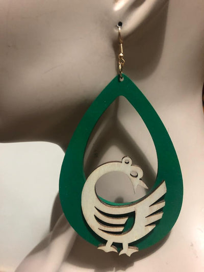 The Bird Traditional Earrings