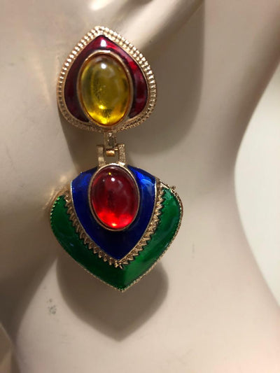 Heart Diamond Earrings