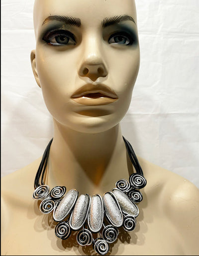 Oval Costume Necklace