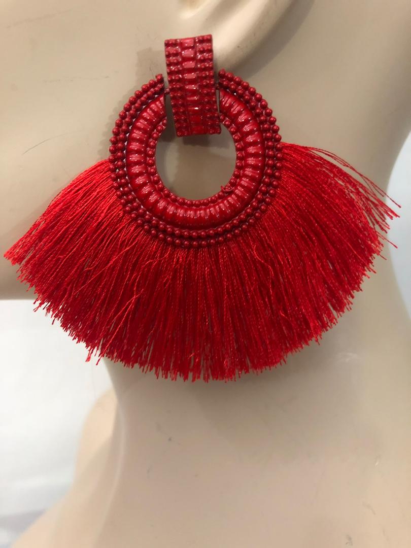 Matted Fringe Earrings