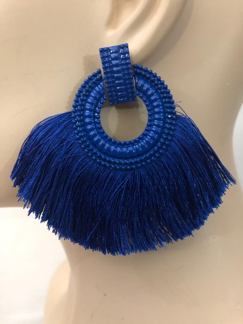 Matted Fringe Earrings