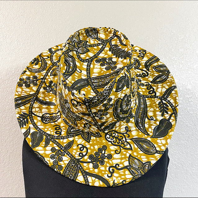 African Fabric Western-Shaped-Hat.jpg