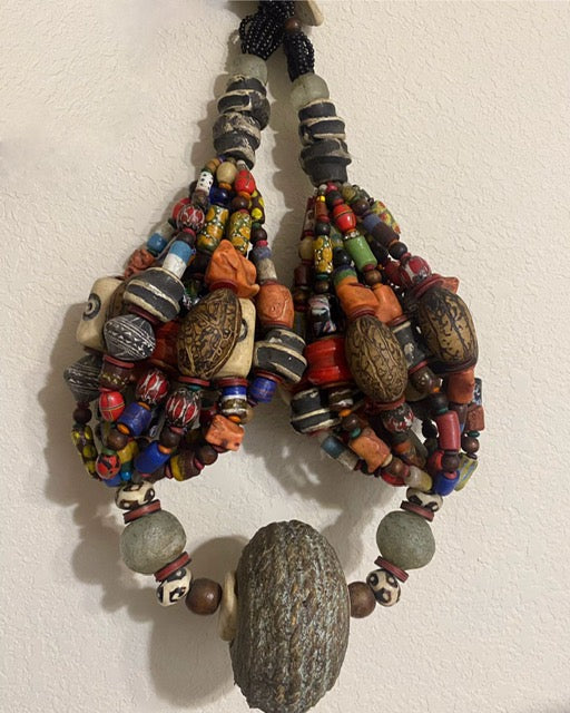 Tribal African Statement Necklace