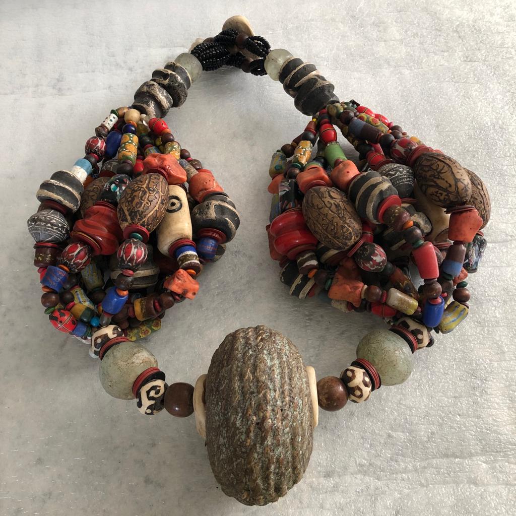 Tribal African Statement Necklace