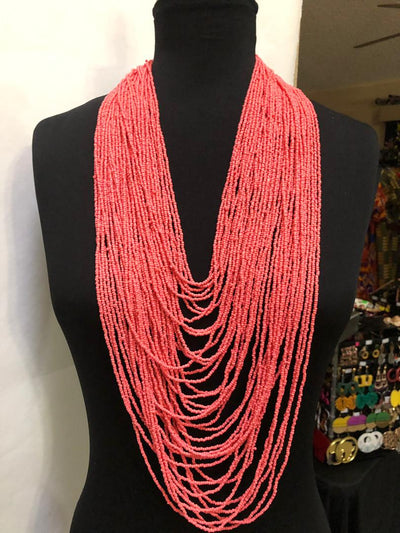 Waterfall Bunch Bead Necklace