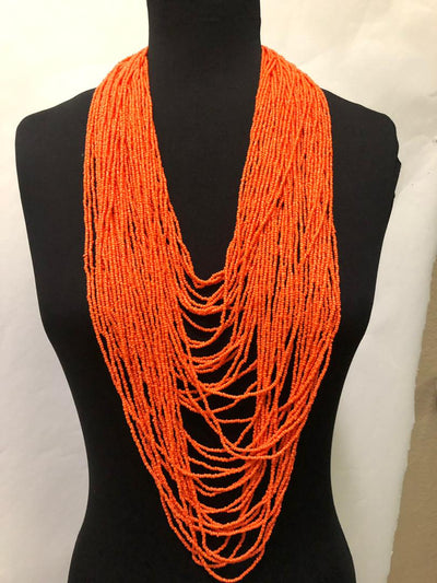 Waterfall Bunch Bead Necklace