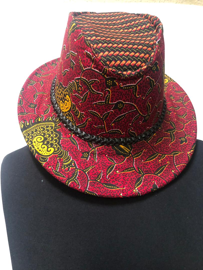 Ankara Fabric Medium Hats