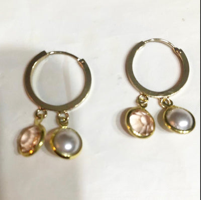 Dainty Small Gold Costume Earrings