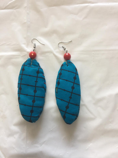 Fabric Slim Earrings