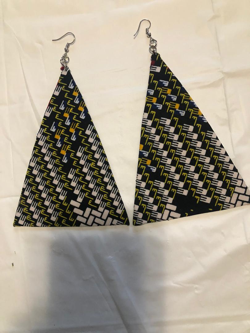 Fabric Wrap Earrings