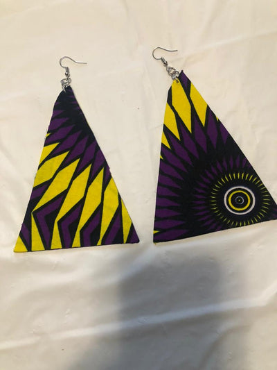 Fabric Wrap Earrings