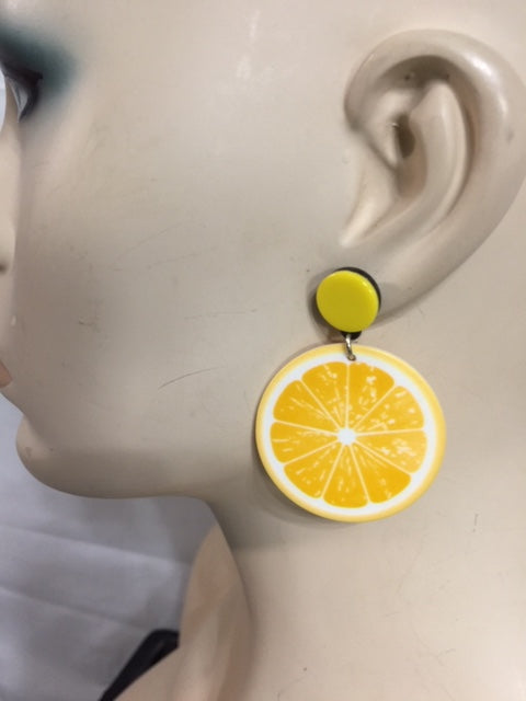 Sunny Fruits Earrings